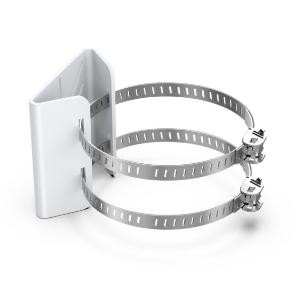 TP-Link VIGI VMB-350 SGCC Galvanized Steel Material Weatherproof Pole-Mount Bracket with Steel Straps - 70mm to 130mm Pole-Mounting