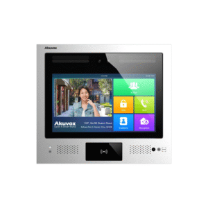 Akuvox X916S 2MP PoE IP IR H264 Outdoor Video Intercom Unit with 13" Touchscreen Panel – 4G / LTE Support - Android - Face Recognition - Complies with SIP & ONVIF – IP65 & IK08 Rated – Built-in Mifare & EM Card-Reader  – Built-in QR-Code Reader - Four Relay Outputs – Supports RS485 & Wiegand