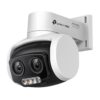 TP-Link VIGI C540V EasyCam LightPro 4MP AI Smart-Dual-Light (30m IR + 30m White-Light) Full-Colour Dual-Lens (1* 4mm + 1* 8mm) PoE IP Weatherproof PT (Pan + Tilt) Auto-Tracking Camera - 2-Way Audio + Active-Deterrence