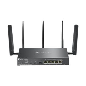 TP-Link Omada ER706W-4G 4G+ Ac3000 Gigabit Wireless VPN Gateway / Router - Supports 4G/LTE - 3Gbps Dual-Band WiFi - Centralized Management - All Gigabit Ports - Supports VLAN - Omada App