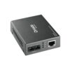 TP-Link Omada MC200CM Gigabit Multi-Mode Media Converter - Supports 2* Gigabit SC/UPS Slots - 1 * Gigabit RJ45 Ports - Fibre Distance Up To 550m