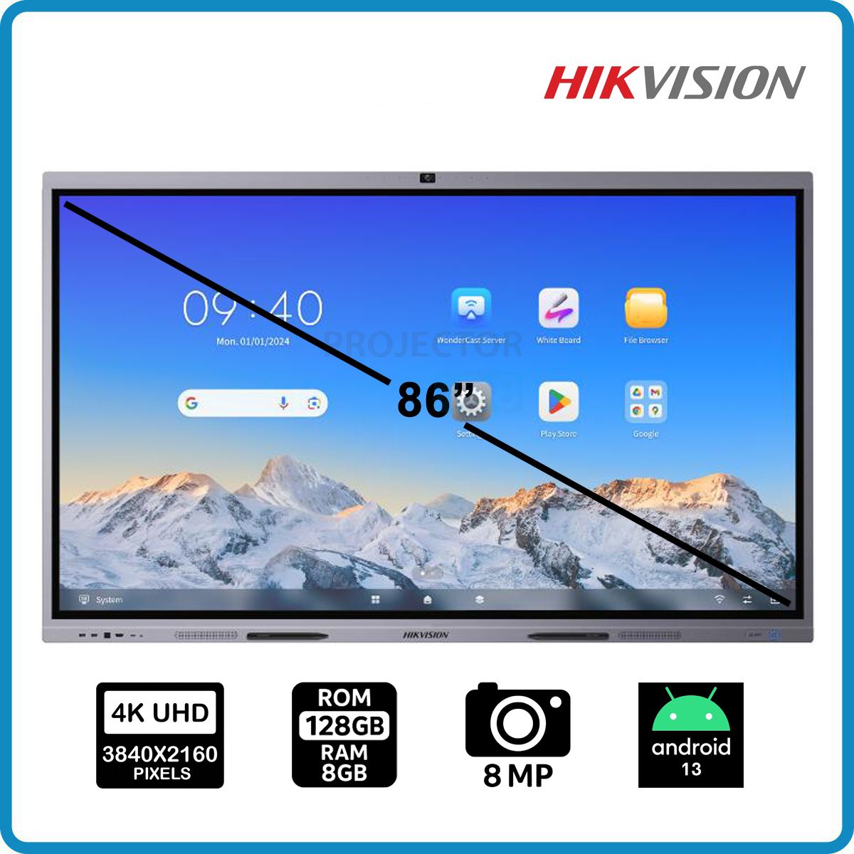 Hikvision DS-D5C86RB/B - Image 2