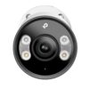 TP-Link VIGI InSight S385 2.8MM Active-Deterrence AI H265 4K 8MP PoE IP Smart-Dual-Light (30m IR + 30m White-Light) Full-Colour 120dB True-WDR Weatherproof Bullet Camera with 2.8mm Fixed Lens - 2-Way Audio - 111.4° Horizontal Wide Angle View