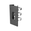 Hikvision DS-1475ZJ-SUS-BLACK Stainless Steel Weatherproof Universal Vertical Pole-mount Bracket - BLACK Colour