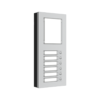 Akuvox MD06 6-Call-Button Nametag Module - IP65 Rated Weatherproof - Compatible with R20K / R20B