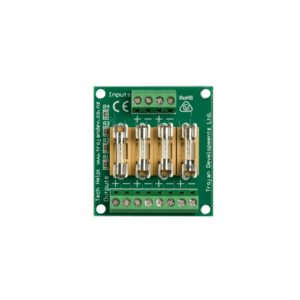 Trojan TDL-4FB 4-Way Fuse Board - 4 * Individual Fused Outputs - 5Amp Rating Per Fuse