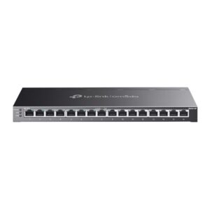TP-Link Omada SG2016P 16-Port Gigabit Smart Network PoE Smart Switch with 8 * GbE PoE Ports + 8 * GbE LAN Ports - 120w PoE Power Budget
