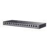 TP-Link Omada SG2016P 16-Port Gigabit Smart Network PoE Smart Switch with 8 * GbE PoE Ports + 8 * GbE LAN Ports - 120w PoE Power Budget