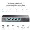 TP-Link TL-SG1005P-PD Gigabit PoE-Powered Unmanaged Network PoE Switch With 1 * PoE++ Input Port + 4 * 10/100/1000Mbps PoE Output Ports - Up To 66W PoE Power Output