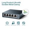 TP-Link TL-SG105 5-Port 10/100/1000Mbps Gigabit Ethernet Unmanaged Network Switch - Metal Casing - 5VDC Powered - PSU Included