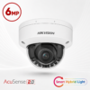 Hikvision DS-2CD3766G2HT-LIZSUY Ultra-series Deep-Learning AI (Artificial Intelligence) 6MP PoE IP Smart Hybrid Light (40m IR + 40m White-Light) 120dB True-WDR Weatherproof Vandalproof Dome Camera with 2.7~13.5mm Motorized Zoom Lens - NEMA4X Anti-corrosion Coating