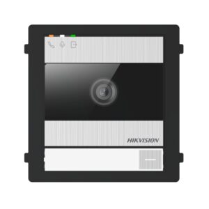 Hikvision DS-KD8005-IME1/S Pro Series PoE IP Video Intercom Outdoor Station Camera Module - Stainless Steel - 5MP Wide Angle Camera - Two-Lock Control