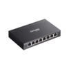 TP-Link Omada ES208GP 8-Port Gigabit Ethernet Easy Managed Network Switch with 8 * GbE PoE+ Ports - 64W PoE Power Output - Centralized Cloud Management Via Web OR Omada App