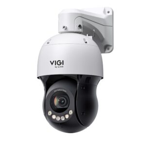 TP-Link VIGI InSight PTZ5425 AI (Artifical Intelligence) 5-Inch 4MP PoE IP Smart-Dual-Light (50m White-Light + 100m IR) Auto-Tracking Weatherproof PTZ Camera with 25x Optical Zoom Lens - Active-Deterrence Features With 2-Way Audio