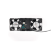 4Cabling 2 Way Fan Kit - 230VAC Powered - Suitable for Network / Data Cabinets