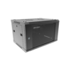 Hikvision DS-XS6406-S-B 6RU Flat-Pack - Network / Data / Server Cabinet - Wall-mount - 600*450*370mm - 14.5Kgs - Without Shelf & Cooling Fan