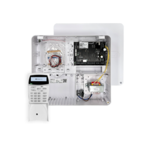 AAP EC-PLAS LCD EC Security Alarm Control Kit - Includes 1 * EC Alarm Control Panel in Enclosed Plastc Cabinet (with PSU) + 1 * LCD Keypad