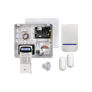 AAP EC-KIT LCD NC EC Security Alarm Control Kit - Includes 1 * EC Alarm Control Panel in Enclosed Plastc Cabinet (with PSU) + 1 * LCD Keypad + 2 * Optex PIRs + 1 * EC-Siren + 1 * Indoor Piezo Siren + 1 * 12VDC 7.5A Battery