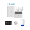 HiLook HA-ALARM-KIT2 -> Wired Intrusion Alarm Kit -> Includes -> 1 * HA-ALARM-P48 Hybrid Wired Alarm Panel (Built-in IP Module) + 1 * HA-ALARM-KP Wired Alarm Keypad + 2 * HA-ALARM-PIR1 Wired Detectors + 1 * DS-PS103 Internal Piezon Siren + 1 * DS-PS104X Outdoor Strobe Siren + 1 * DS-PZ101VB-1207 Sealed Lead-Acid Battery - Works With Hik-connect App