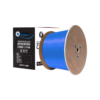 4Cabling SLD.C6ASFTP.BLUE S/FTP CAT6A Shielded Foiled-Twisted-Pair Data Cable on Reel with PVC Jacket | 305m Roll Blue | 23AWG x 4P
