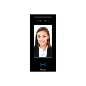 Akuvox A05C IP65-Rated Weatherproof PoE IP Standalone Face-Recognition SmartAccess Access Control Terminal - 5" Touchscreen Display - 2MP Dual-Lens Camera - Supports Bluetooth - Built-in Mifare Card-Reader