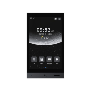 Akuvox S562W-V SIP PoE IP WiFi 7" (7-Inch) Video Intercom Touchscreen Monitor - Black Frame - Vertical Mount