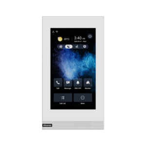 Akuvox S562W-V-White SIP PoE IP WiFi 7" (7-Inch) Video Intercom Touchscreen Monitor - White Frame - Vertical Mount