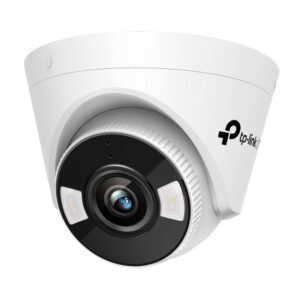 TP-Link VIGI C440-W EasyCam Series 4MP WiFi Wireless (2.4GHz Only) IP Smart-Hybrid-Light (30m IR + 30m White-Light) Full-Colour Indoor Turret Camera with 4MM Fixed Lens - Two-Way Audio + Active-Defence (Active-Deterrence) Features