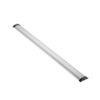 Brateck CC13-S160 2-Channel 1604 x 92mm Slim Aluminium Floor Cable Cover / Protector - Flexible Lid Design - Indoor Use