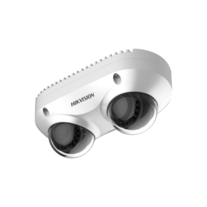 Hikvision DS-2CD6D82G2-IS Panoramic Series Dual-Directional Dual-Channel PanoVu Camera - 8MP + 8MP - PoE IP IR (15m) - 120dB WDR - Weatherproof Vandalproof Dome Cameras with 2.8mm Fixed Lenses