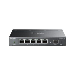 TP-Link Omada ES206X-M2 5-Port 2.5GBase-T Easy Managed Network Data Switch with 5 * 2.5Gbps RJ45 Ports + 1 * 10Gbps SFP Slot - Centralized Cloud Management Via Web OR Omada App