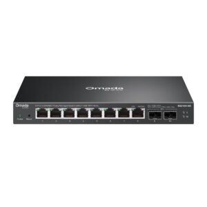 TP-Link Omada ES210X-M2 8-Port 2.5GBase-T Easy Managed Network Data Switch with 8 * 2.5Gbps RJ45 Ports + 2 * 10Gbps SFP Slots - Centralized Cloud Management Via Web OR Omada App
