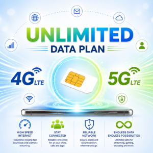 ITPLUS UNLIMITED-DATA-PLAN - Affordable Mobile Data for Business & Remote Connectivity - Nationwide New Zealand 4G/5G Coverage - Unlimited Monthly Data Allowance at Full 4G/5G Speeds*