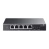 TP-Link TL-SG1005P-PD PoE-Powered Gigabit PoE Switch - 1 * PoE++ Input with 4 * PoE+ Output Ports