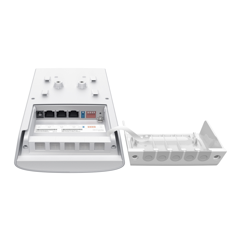 Omada Networks Flex Bridge 5 5GHz 867Mbps Long-Range Indoor/Outdoor Wireless Bridge Kit - P2P (Point to Point) / P2MP (Point to Multi-Point) - Up To 5Kms Range - Supports 12VDC Input and 24VDC Passive / 48VDC 802.3at PoE Input - 2* Passive PoE Injectors Included - Supports 2 * GbE PoE Output Ports