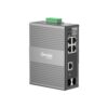 Omada Networks IES206G 6-Port Gigabit Ethernet Industrial Easy Managed Network Switch with 4 * GbE Ports + 1 * Gb Combo RJ45/SFP Slot + 1 * Gb SFP Slot - 9.6V~60V DC Input - Solar Compatible - Fanless - Centralized Cloud Management Via Web OR Omada App