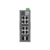 Omada Networks IES208GG 8-Port Gigabit Ethernet Industrial Easy Managed Network Switch with 8 * GbE Ports + 2 * Gb Combo RJ45/SFP Slots - 9.6V~60V DC Input - Solar Compatible - Fanless - Centralized Cloud Management Via Web OR Omada App