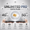 ITPLUS UNLIMITED-PRO-DATA-PLAN - Affordable Mobile Data for Business & Remote Connectivity - Nationwide New Zealand 4G/5G Coverage - Unlimited Monthly Data Allowance at Full 4G/5G Speeds* - Plan Includes An External Static IP Address