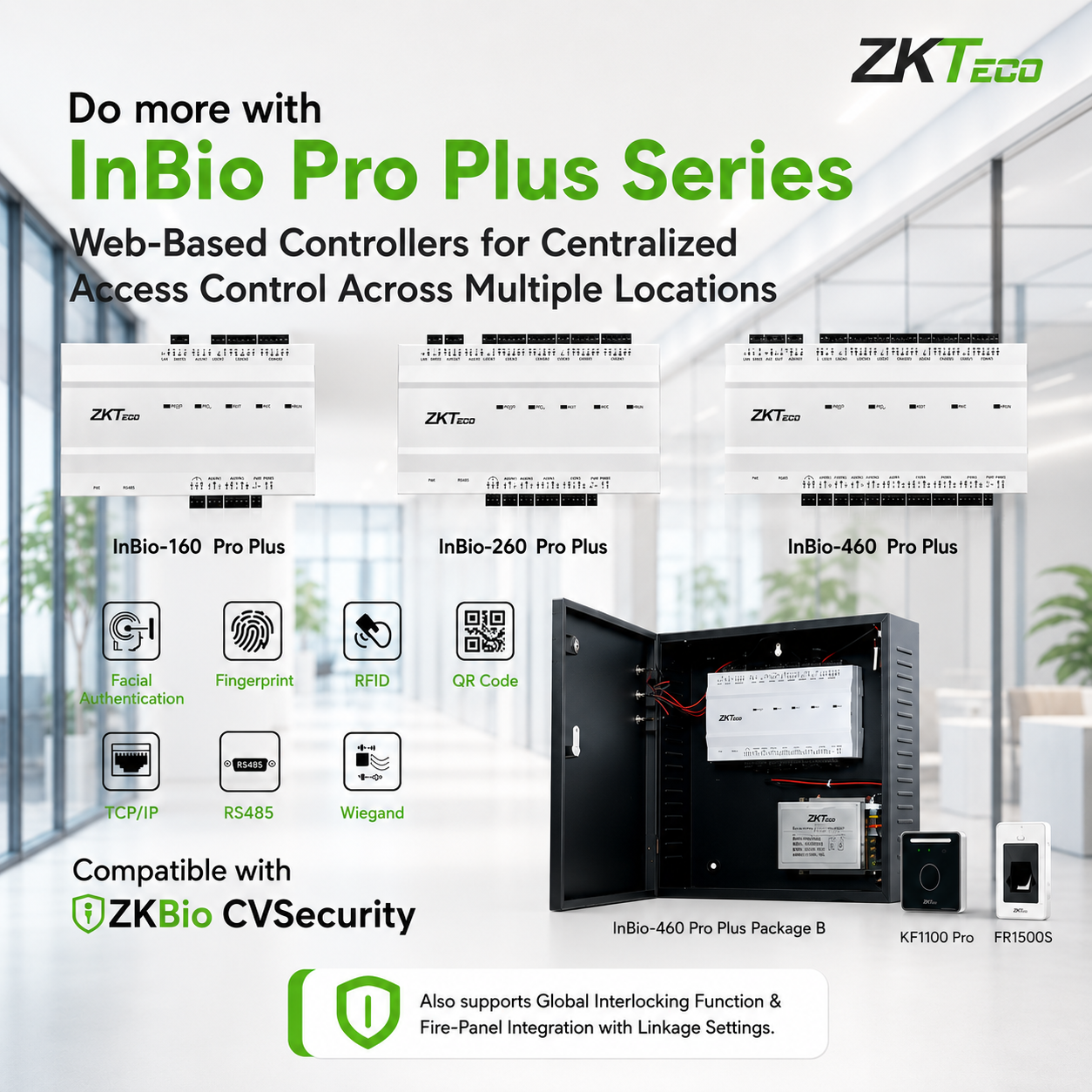 ZKTeco InBio460 Pro Plus - Package B - Image 2