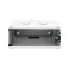 Digitus DN-38010 4U 19" Wall-Mount Server / Data / Network Cabinet - White - Flat-Pack Supply - Dimensions: 241mm (H) x 540mm (W) x 400mm (D)