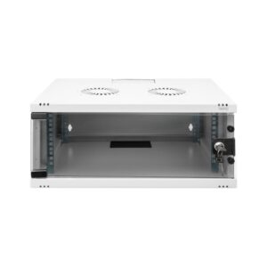 Digitus DN-38010 4U 19" Wall-Mount Server / Data / Network Cabinet - White - Flat-Pack Supply - Dimensions: 241mm (H) x 540mm (W) x 400mm (D)