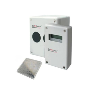 TheFireBeam Extra Optical Beam Smoke Detector with Low-Level Wired Controller Kit - Up To 70m Fire/Smoke Detection - Kit Includes 1* Head Unit + 1* Controller + 1* Reflector + 1* Allen Key + 1* User Guide