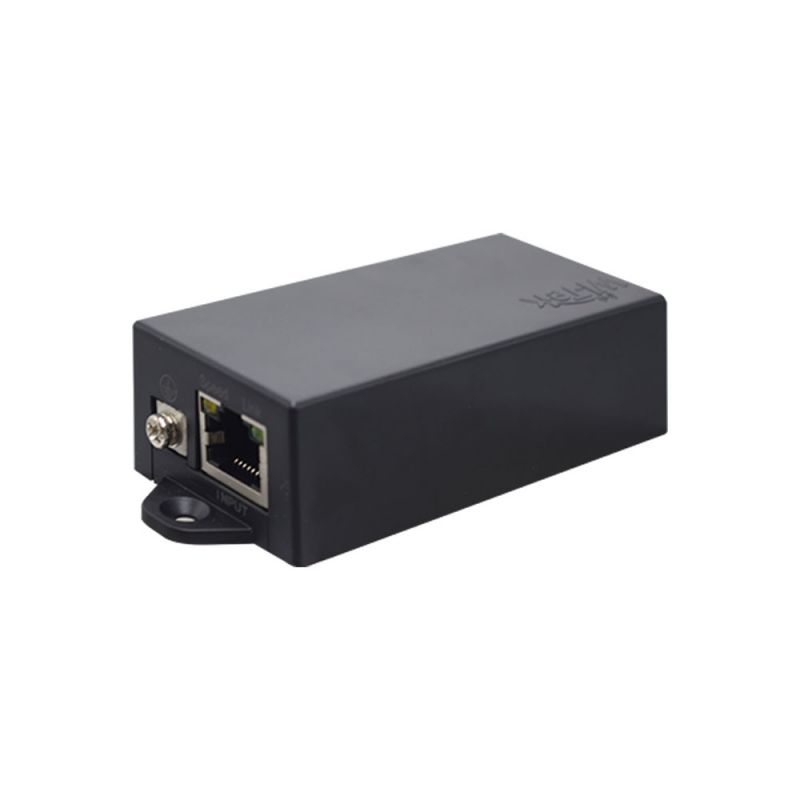 Wi-Tek WI-POE60-24V Plug n' Play Gigabit PoE Converter - 1 * 48V 802.3af/at PoE Input - 1 * 24V Passive PoE Output