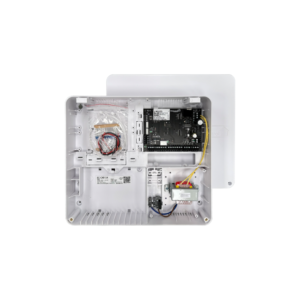 EliteAlarms EC-PLAS EC Security & Control Panel - Includes 1 * EC-PCB in EC-CAB-1A Enclosure with 16VAC 1.4A PSU + 2k2, 4k& & 8K2 Resistor & Screws Pack