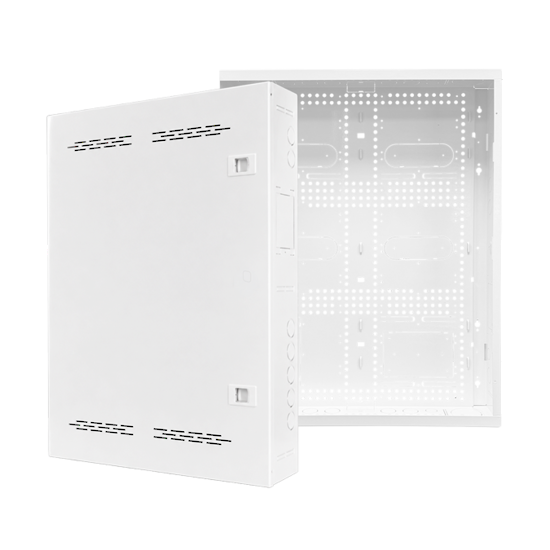 EliteAlarms EC-CAB PRO Large-Format Security Cabinet / Enclosure - Surface-Mount - Conduit & Trunking Entry Points - Efficient Heat Dissipation