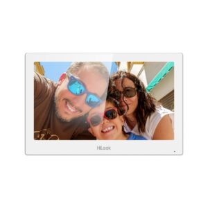 HiLook HA-IN-H1 4-Wire Hybrid HD Video Intercom 7" Touchscreen Indoor Monitor - Built-in WiFi - Works With Hik-connect App