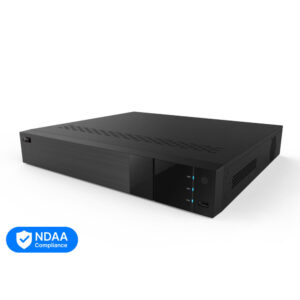 TVT TD-3332H4-16P-B2 H265 4K UHD 32-Channel 16x PoE 1.5U Rackmount NVR - Network Video Recorder - 4x HDD Bays - Without HDD - Supports Face Comparison