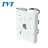 TVT TD-YZJ0501 SPCC Metal Pole-Mount Bracket - White Colour