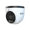 TVT TD-9585C4-A H265 AI SMD 4K 8MP PoE IP Full-Colour (30m White-Light) Low-Light-Sensor 8MP Weatherproof Eyeball Turret Camera with 2.8mm Fixed Lens - Built-in Audio Mic