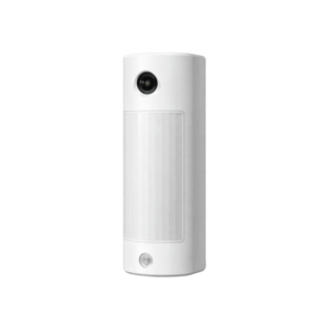 Hikvision DS-PDPC18-HM-WB 433MHz Battery-Operated Wireless Outdoor Weatherproof Dual-PIR (2 * PIR) Detector With Built-in Camera - IP65 Rated Weatherproof - Up To 18m Distance Coverage with 90° Angle - 24Kg Pet Immunity - To Work with AX Pro Hub